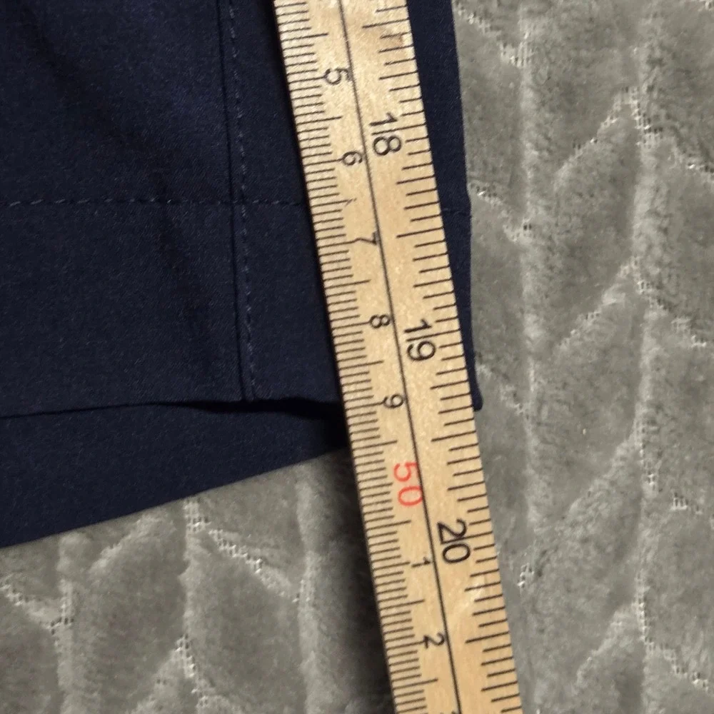 Columbia PFG Mens Navy Blue Performance‎ Fishing Cargo Shorts 36W 8L XM8501 EUC